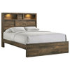 Picket House Beckett King Bookcase Panel Bed With Bluetooth