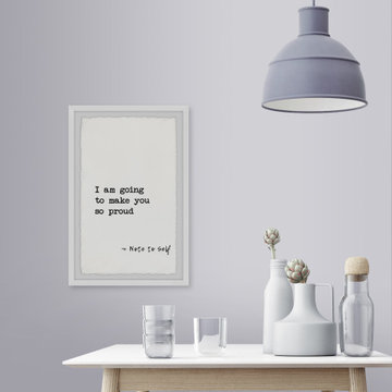 "Make You Proud" Framed Painting Print