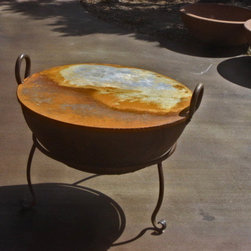 Steel Landscape Elements and Sculpture - Fire Pit Accessories
