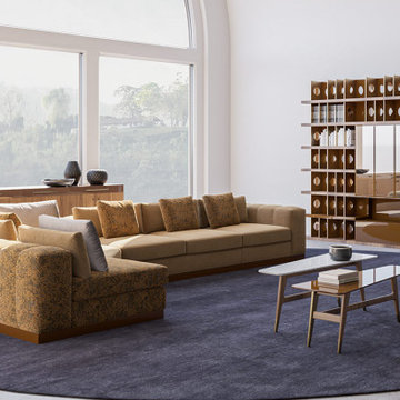Unique clutter free movable Coffee tables