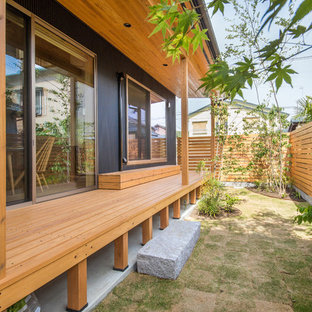 Idee per un piccolo giardino etnico nel cortile laterale