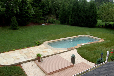Foto di una piscina design