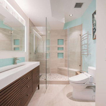 Nautical Themed Bathroom - San Jose, CA