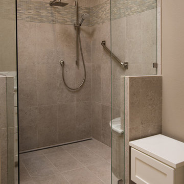 Memorial Master Bath Aging-In-Place remodel