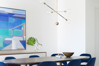 Inspiration for a contemporary dining room remodel in San Francisco