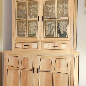 Arts & Crafts kitchen and cabinet