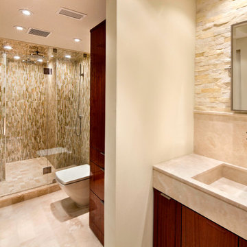 Modern Riverside Master Bath