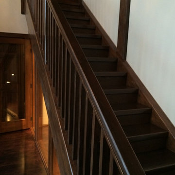 Stairs with Wine Cellar Underneath