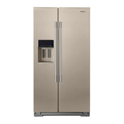 Whirlpool&reg; 36-inch Wide Contemporary Handle Counter Depth Side-by-Side Refrigera - Refrigerators