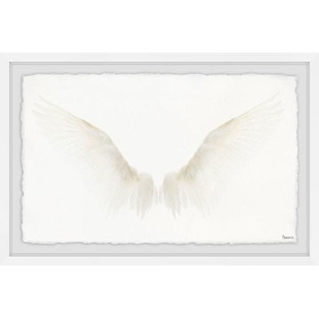 "White Wings" Framed Painting Print, 30"x20"