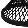 Liberty Small Bowed Accent Table Black