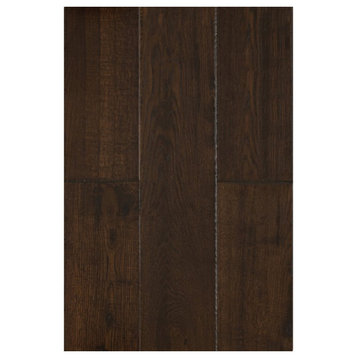 East West Furniture Sango Premier 1/2 x 7" Hardwood Flooring in Oak Brown