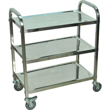 Luxor Stainless Steel Cart 3 Shelves
