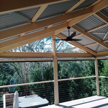 Second Storey Gable Roofed Verandah