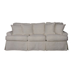 Most Por Slipcovers With Separate Cushion Covers Houzz For 1st Avenue Whitman Sofa Slip Cover Only Light Gray Slipcovers And Chair Covers