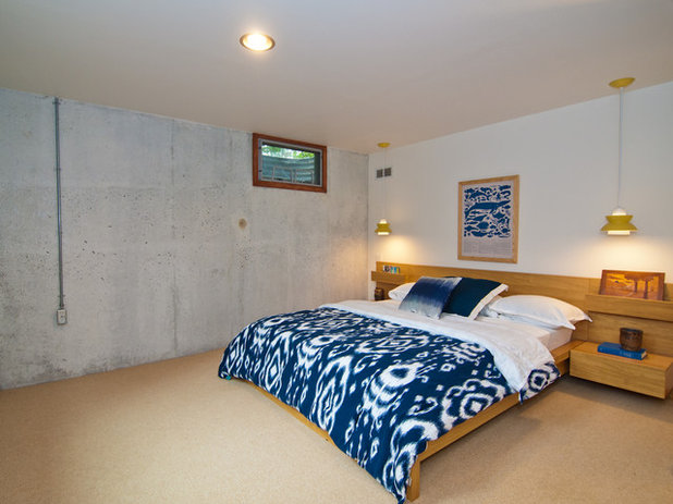Midcentury Bedroom by Living Room Realty