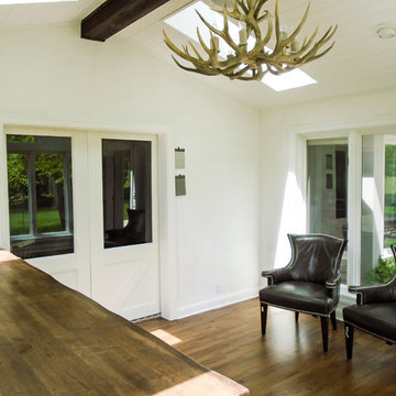 "Ski Lodge" Style Lounge Area