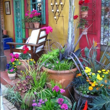 MEXICAN HACIENDA TROPICAL GARDEN