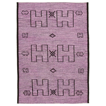 Rug N Carpet - Hand-knotted Turkish 6' 3'' x 8' 11'' Unique Wool Kilim Rug