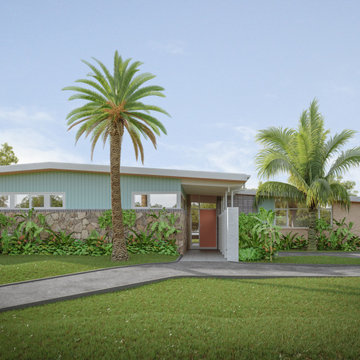 Nillumbik mid-century modern home