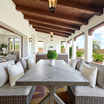 Custom Spanish Revival California Style