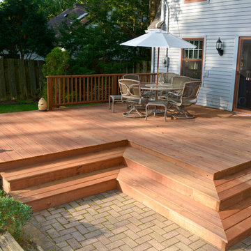 Madison - Kiln Dried Treated Wood Deck