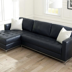 Silvio B805 Sectional Sofa by Natuzzi Editions - Sectional Sofas