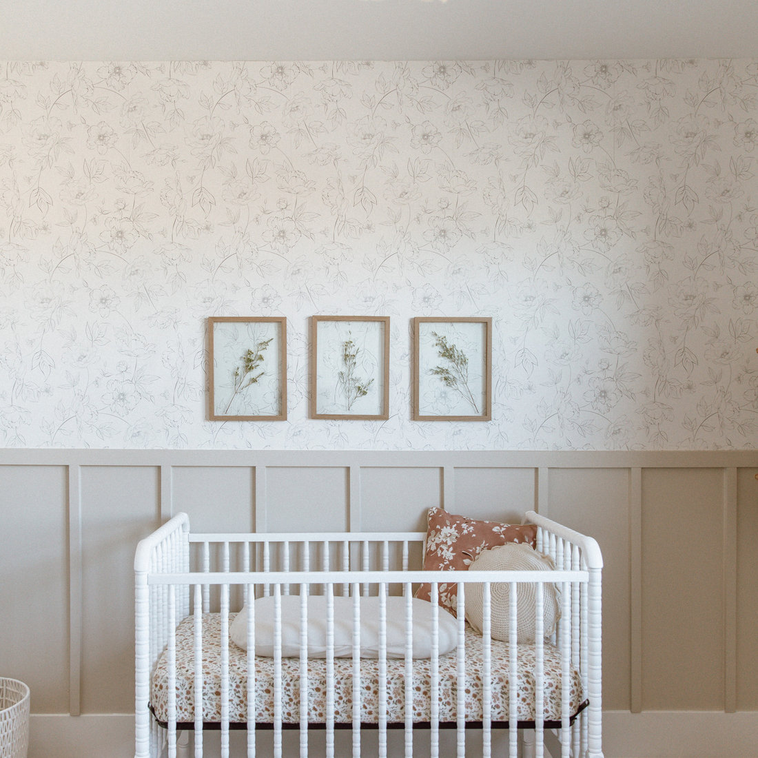 Subtle floral Nursery