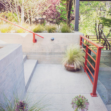 Concrete Enrance Staircase