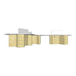 TA.LE OBJECTS - The Propeller (Pedestal Series) - Desk Accessories
