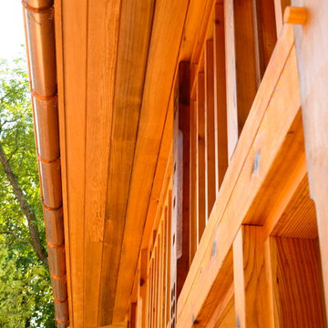 Timber Framed Screen Porch