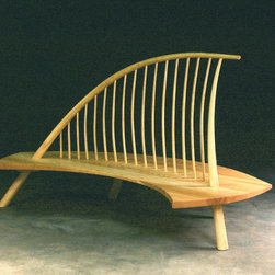 Two Sided Windsail Bench - Indoor Benches