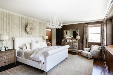 Transitional bedroom photo in Los Angeles