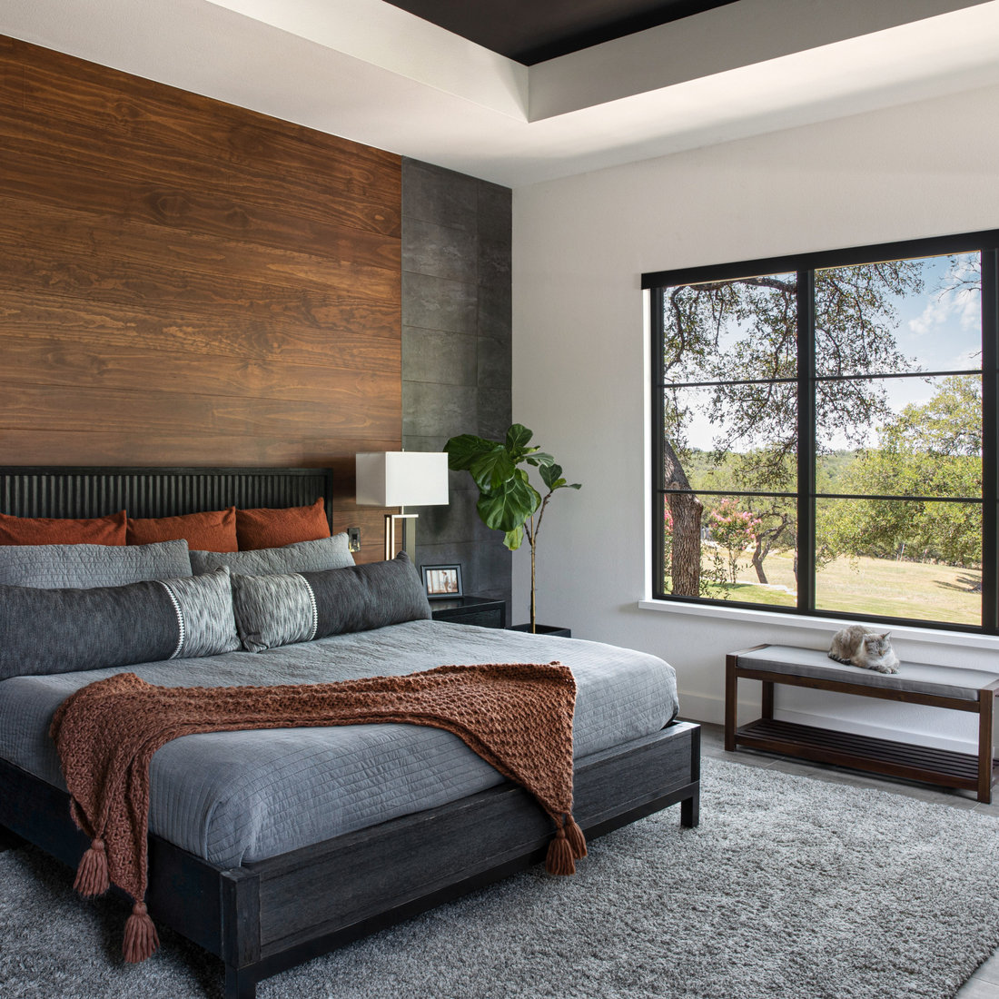 Organic Modern Master Bedroom