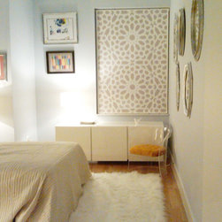 Delia Shades' "Star Jali" - Roller Shades