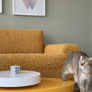 Mango 3 Seater Sofa Slipcover | Microfibra Collection | Interior design