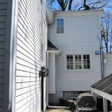 Wilmette, IL Colonial Traditional Style House Exterior Remodel