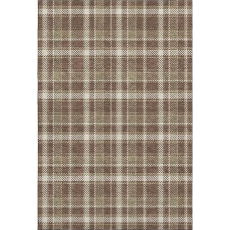 Premium Machine Washable Mayfield AMF563 Chocolate 2'6" x 3'10" Rug
