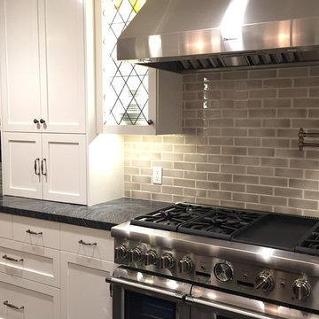 Thermador range with steam oven