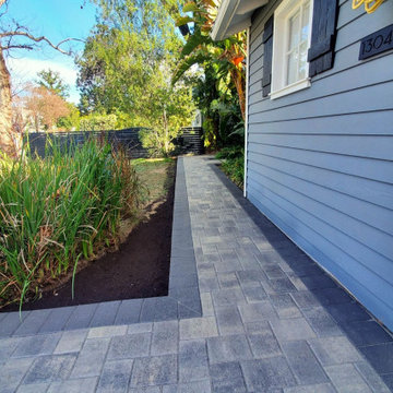 Driveway Remodel using Angelus Courtyard Pavers