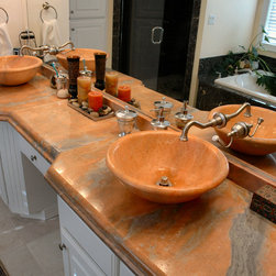 Stone Vessel Sinks - Bathroom Sinks