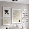 Valcasotto, 1 Light Ceiling Light, Black, White Acrylic Shade, Integrated LED