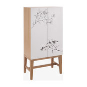 Brixham Whites Wood Cabinet