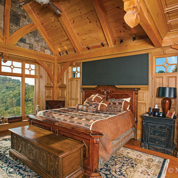Elegant Timber Frame Home in Kentucky