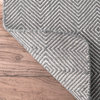 Hand-Tufted Trellis Rug, Gray, 7'6"x9'6"