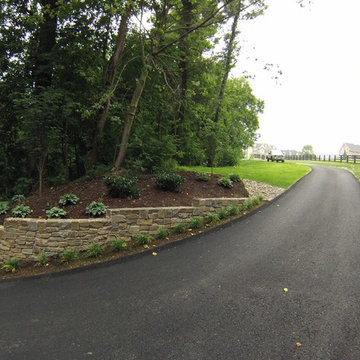 Driveway Entrance Landscape Renovation