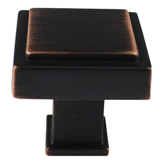 Arthur Cabinet Knobs, 1 1/8" Square, 25 Pack - Transitional - Cabinet ...