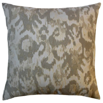 The Pillow Collection Grey Powell Throw Pillow, 20"