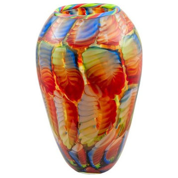 Dale Tiffany AV20357 Ado, Vase, 13.75"x8.25"W