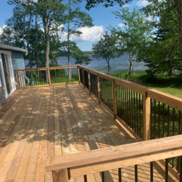 Lake George Cottage and Guest House - Exterior Renovationd